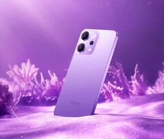 The Oppo Reno 14 Pro is available in three stylish colors, including purple. (Image source: Oppo)