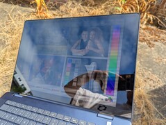 Outdoors under sunlight