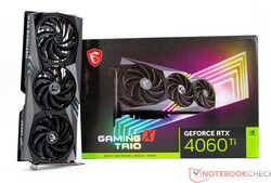 MSI GeForce RTX 4060 Ti Gaming X Trio 8G review: test sample provided by Nvidia Germany