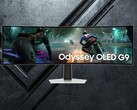 Samsung Odyssey G9 G91SD OLED gaming monitor is shown (Image source: Samsung with edits)