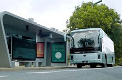 The electric BYD C11 bus based on the new e-Bus Platform 3.0 (Image source: BYD)