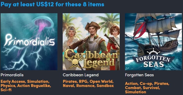 The second tier adds these three games