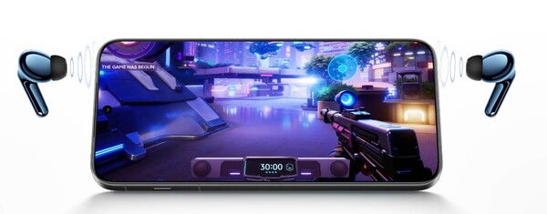 The Vivo TWS 5 earbuds have a low-latency gaming mode. (Image source: Vivo)