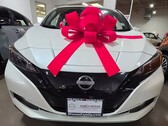 The Nissan Leaf. Woman racially abused gifted EV so she never changes oil again (Image source: Makayla Starks)