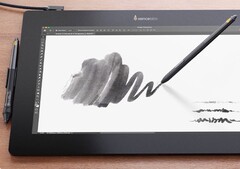 The Pen Display 16 Lite includes two stylus with different grips. (Image source: Xencelabs)