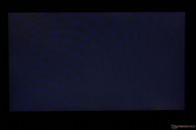 Minor uneven backlight bleeding