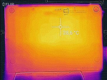 Heat development bottom (idle)