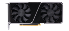 The GeForce RTX 3060 Ti will likely be based on a cut-down variant of the RTX 3070&#039;s GA104 GPU (Image source: NVIDIA)