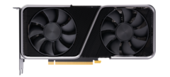 The GeForce RTX 3060 Ti will likely be based on a cut-down variant of the RTX 3070's GA104 GPU (Image source: NVIDIA)