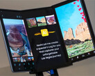 Samsung Display appears to have refined its larger 'Flex G' concept over the last few years. (Image source: CNET)