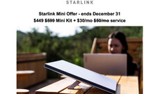 New Starlink Mini bundle discounts the roaming plan (Image source: Ryan Birge/FB)