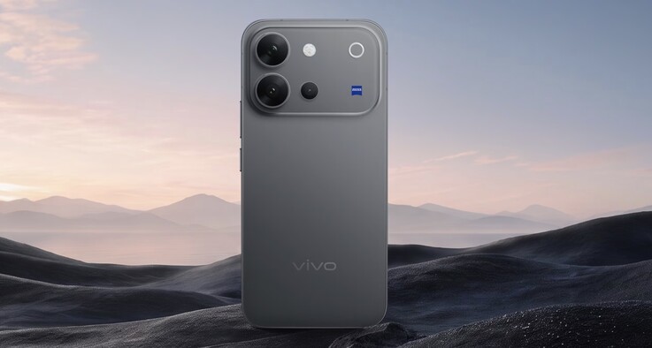 The Vivo V80 in Stellar Black.