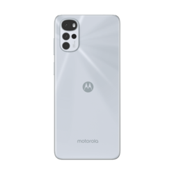 Moto G22 in Pearl White