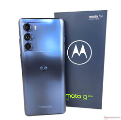 In review: Motorola Moto G200 5G. Test device courtesy of Motorola Germany
