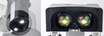 Dual 4K OLED microdisplays and 4K cameras give surgeons a 3D view of the surgical field. (Source: Sony)