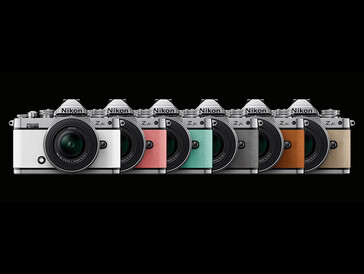The Z fc in its new color options. (Source: Nikon via DPReview)