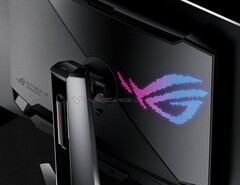 The next OLED gaming monitor from Asus supposedly has an even higher picture quality (Image source: VideoCardz)