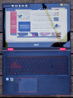 The tablet is not very small.