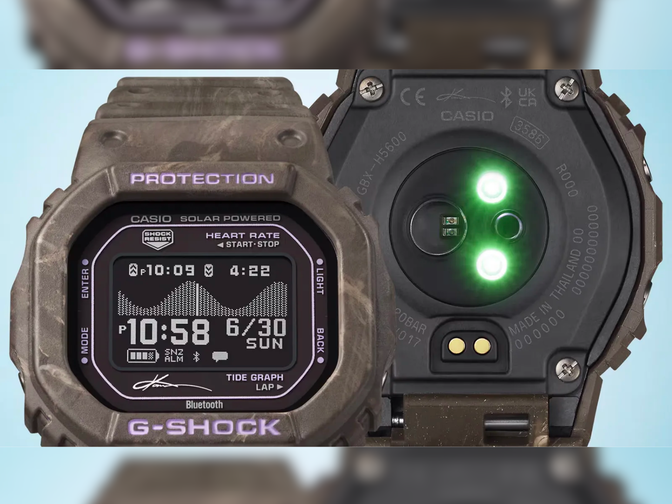 Casio's new heart rate sensor-equipped G-Shock launches in more