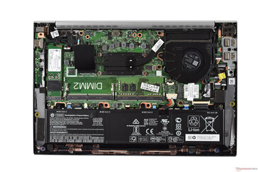 HP EliteBook 835 G7: View of the interior
