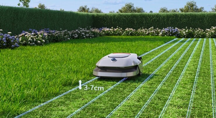 The Dreame Roboticmower A1. (Image source: Dreame)