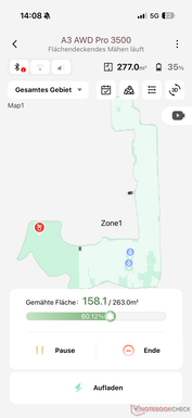 Overview in the Dreame App