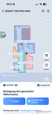 Overview with live progress