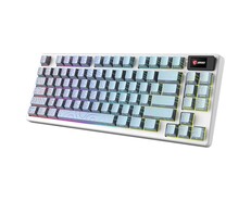 MSI Forge GK600 TKL Wireless Topo Blue Edition. (Image source: MSI)