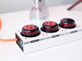 The latest power strip from Genki features four USB-C ports with an overall output of 240 watts. (Image source: Genki)