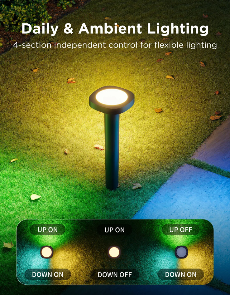 The Govee Outdoor Pathway Lights 2. (Image source: Govee)