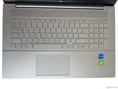 HP Envy 17 cg1356ng - Input devices