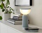 The IKEA BETTORP LED portable lamp has a base with two 5 W wireless charging pads. (Image source: IKEA)