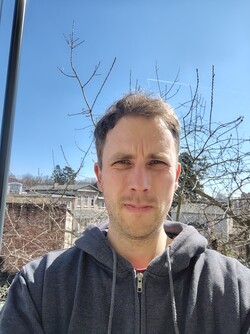 Selfie with the 16 MP front camera
