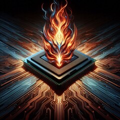 High-end Intel CPUs are still afflicted by stability issues (image generated by DALL-E 2.0)