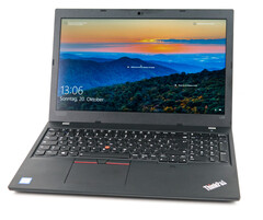 The Lenovo ThinkPad L590 is a Whiskey Lake upgrade of the L580. (Image source: Notebookcheck)