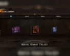 A screengrab of Mortal Kombat Legacy Kollection's game library (image source: Atari YouTube)