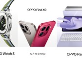 In addition to the Oppo Find X9, which is the main focus, the Oppo Watch S and the Oppo Pad 5 will also be launched next week. (Image source: Oppo, edited)