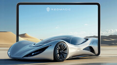 The upcoming RedMagic gaming tablet will feature quad-speakers, 2.8K display, and 5G (Image source: RedMagic - edited)