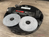 Underside with two rotating mops