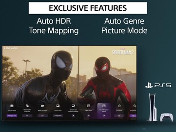 77-inch Sony Bravia XR8B OLED TV PS5 features are shown