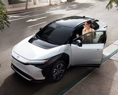 The electric 2025 Toyota bZ4X SUV (Image source: Toyota USA)