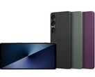 The Xperia 1 VII comes in three colour options at launch and a 6.5-inch display like its predecessor. (Image source: Sony)