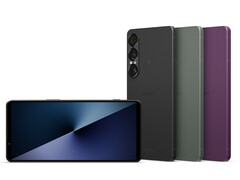 The Xperia 1 VII comes in three colour options at launch and a 6.5-inch display like its predecessor. (Image source: Sony)