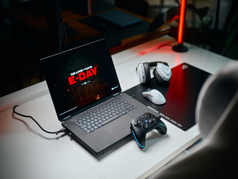Gears of War: E-Day on the 2026 ROG Zephyrus Duo