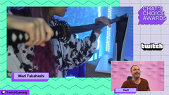 ...knife... (Image source: Twitch via @gematsucom)
