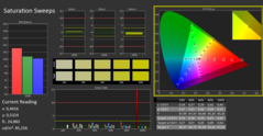 CalMan saturation (Display-P3)