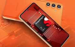 Samsung finishes the Galaxy F55 5G with vegan leather back panels. (Image source: Samsung)