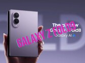 Galaxy Z Fold 9 FE will likely retain the size from the Galaxy Z Fold 8 pictured here.