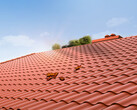Jackery shows new XBC solar roof tiles at CES 2025. (Image source: Jackery)
