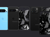 The alleged Pixel 9 series. (Image source: @OnLeaks - edited)